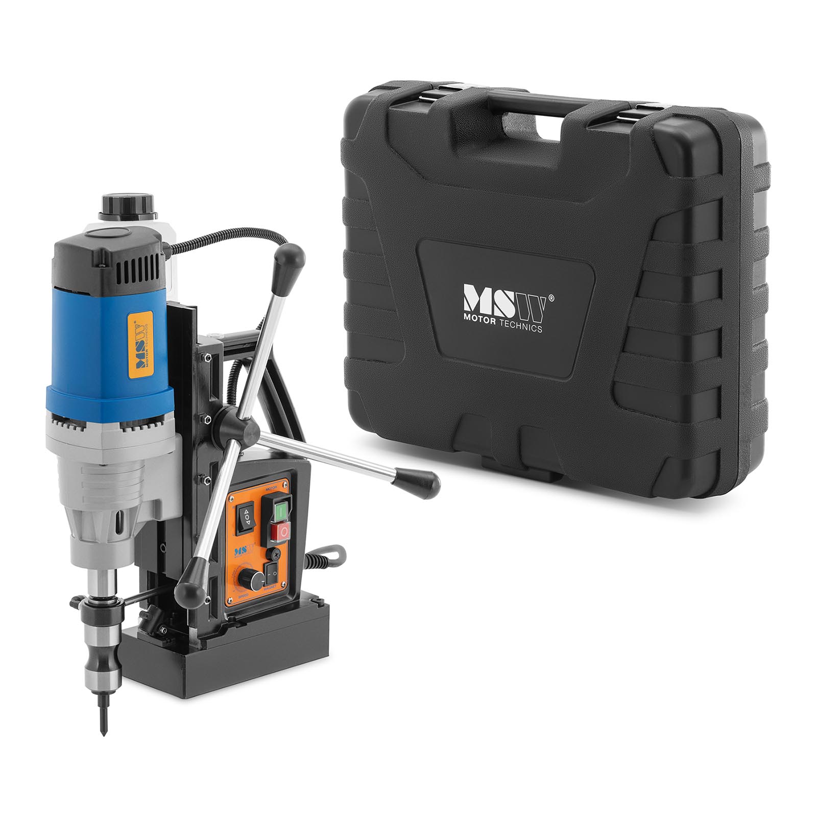 Magnetboremaskine - 1300 W - 475 omdr./min. - Weldon-skaft 19 mm - laser