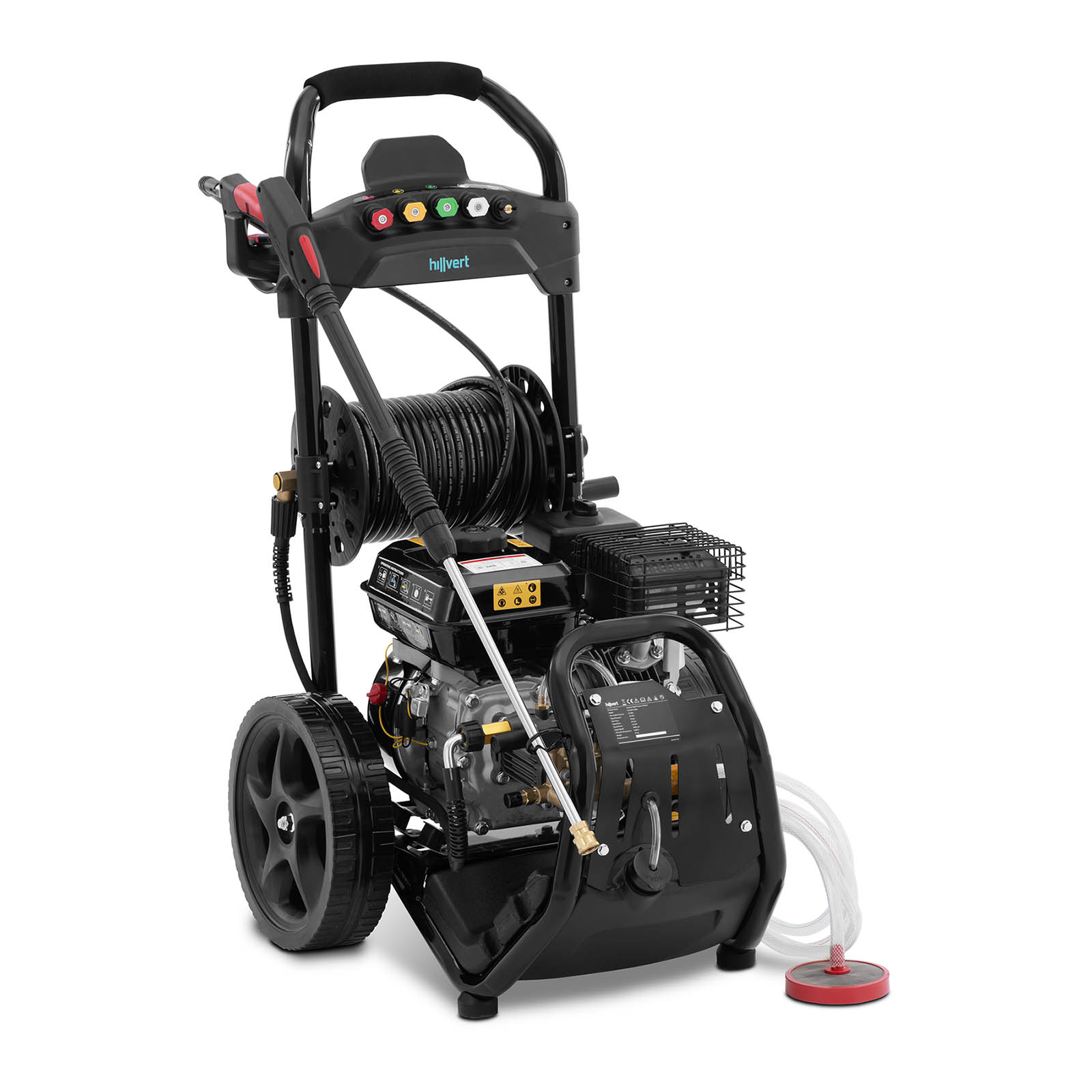 Højtryksrenser benzin - 4500 W - 200 bar - 9 l/min. - 20 m slange