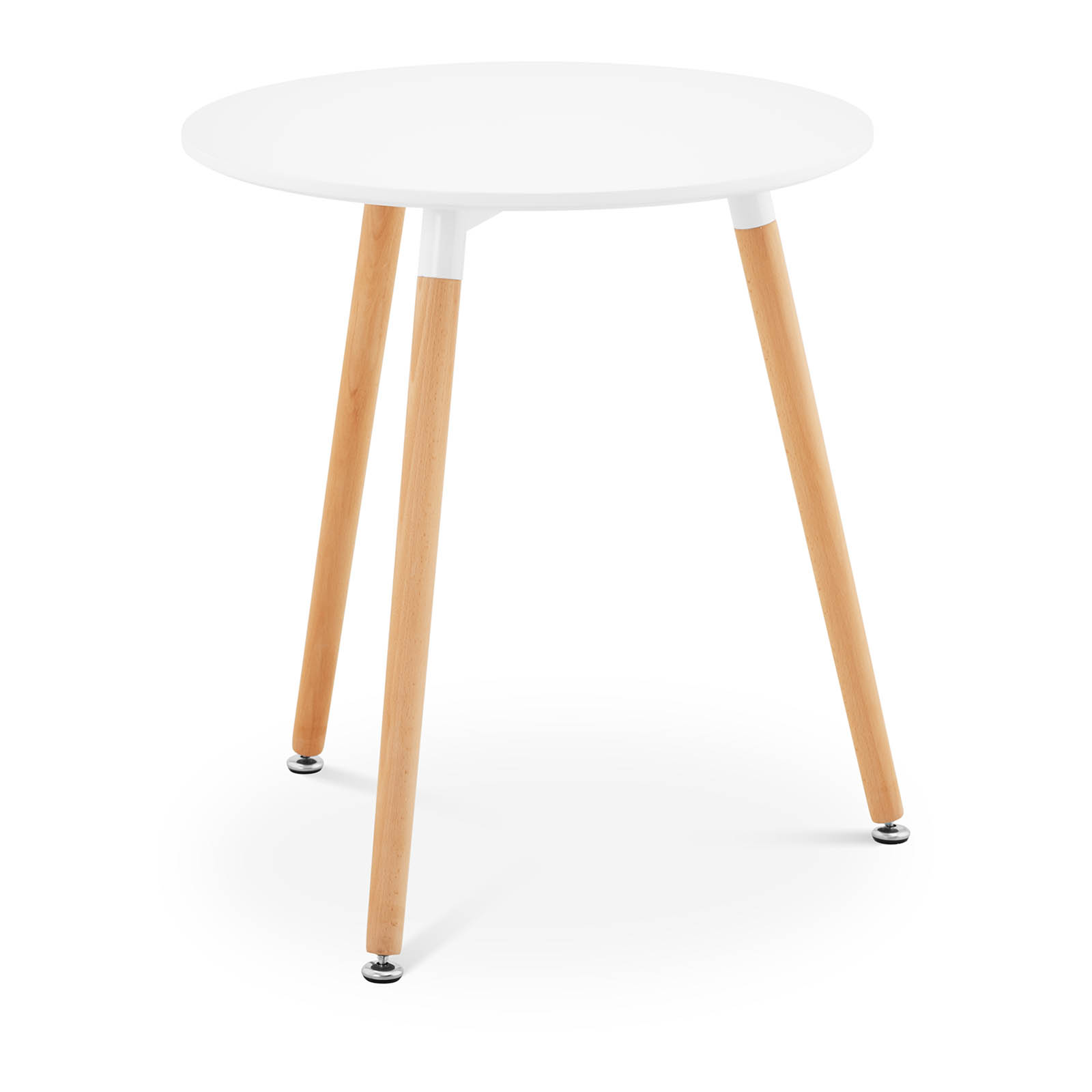 Rundt bord - 60 cm i diameter - hvidt
